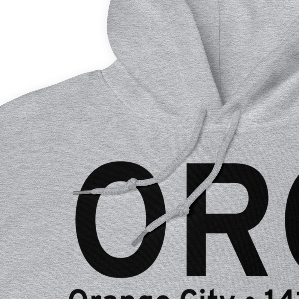 Orange City (KORC) Airport Hoodie Sweatshirt 