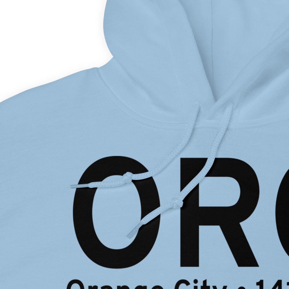 Orange City (KORC) Airport Hoodie Sweatshirt 