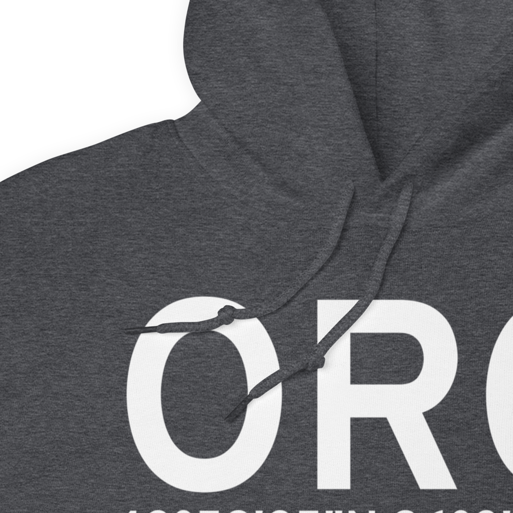 Orange City (KORC) Airport Hoodie Sweatshirt 