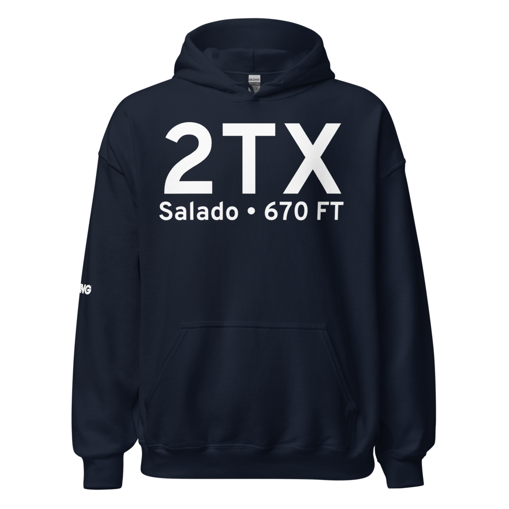 Salado (73TA) Airport Hoodie Sweatshirt 