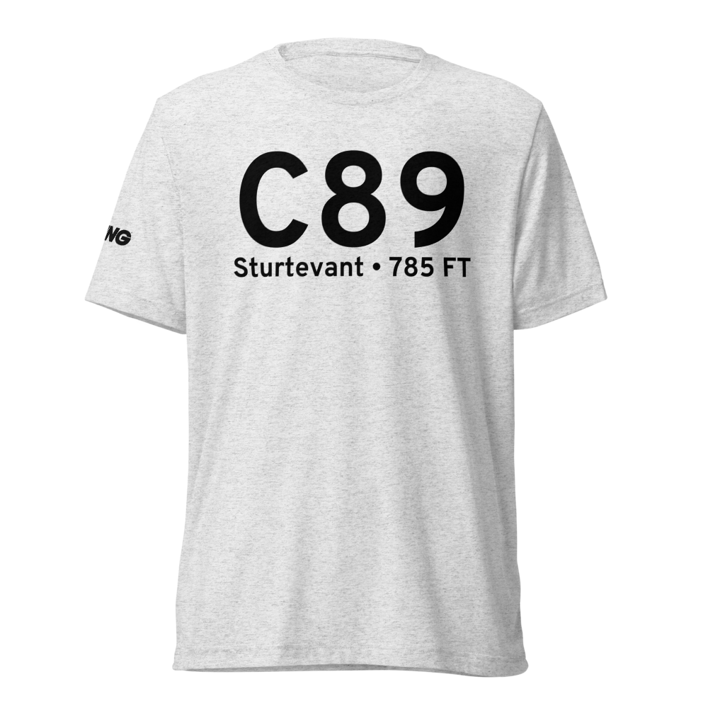 Sturtevant (C89) Airport Tri-blend T-Shirt 