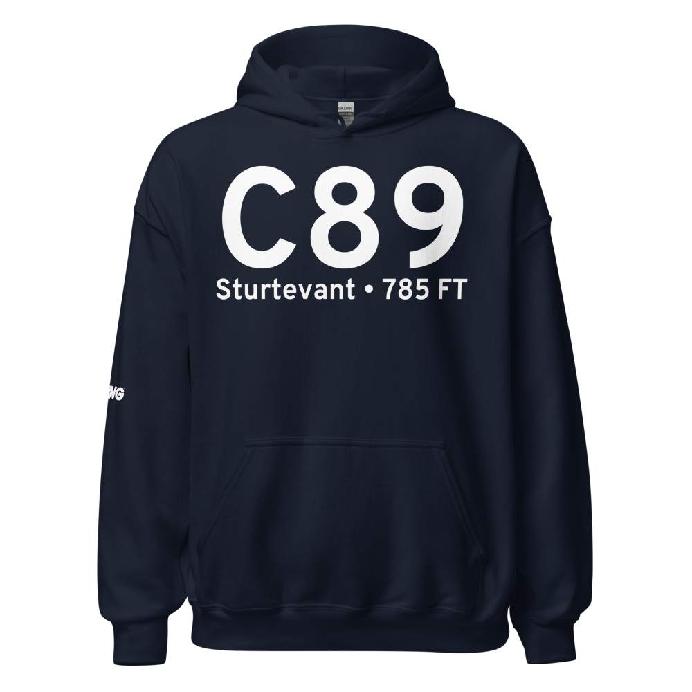 Sturtevant (C89) Airport Hoodie Sweatshirt 