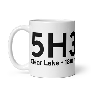 Clear Lake (5H3) Airport Mug