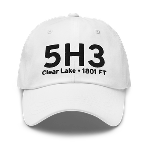 Clear Lake (5H3) Airport Hat