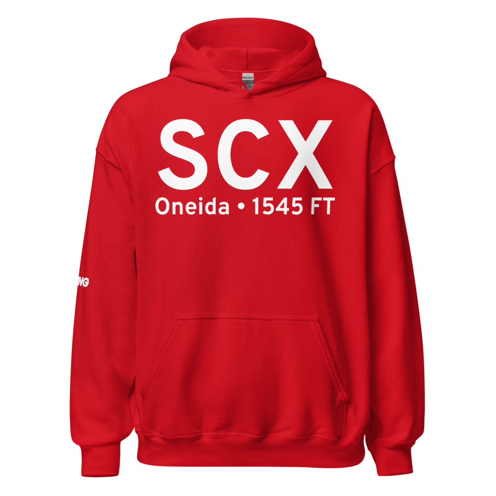 Oneida (KSCX) Airport Hoodie Sweatshirt 