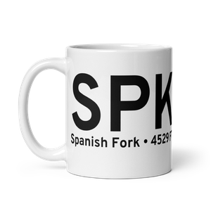 Spanish Fork (KU77) Airport Mug