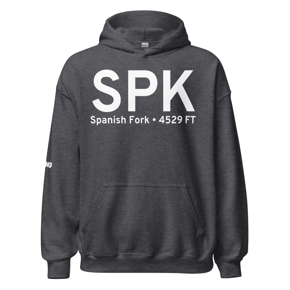 Spanish Fork (KU77) Airport Hoodie Sweatshirt 