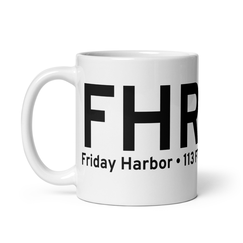 Friday Harbor (KFHR) Airport Mug 