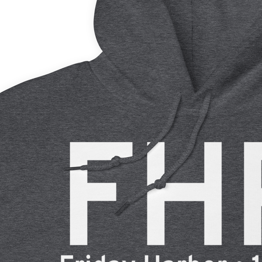 Friday Harbor (KFHR) Airport Hoodie Sweatshirt 