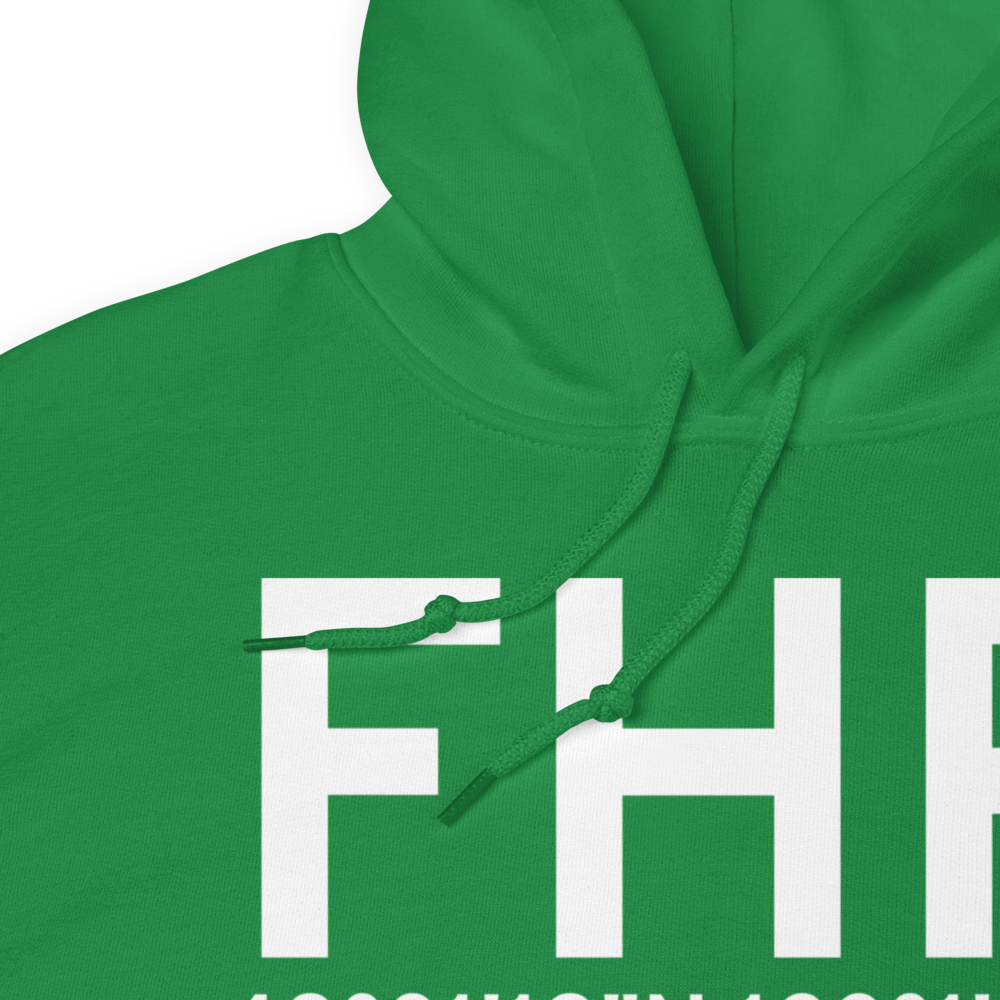 Friday Harbor (KFHR) Airport Hoodie Sweatshirt 