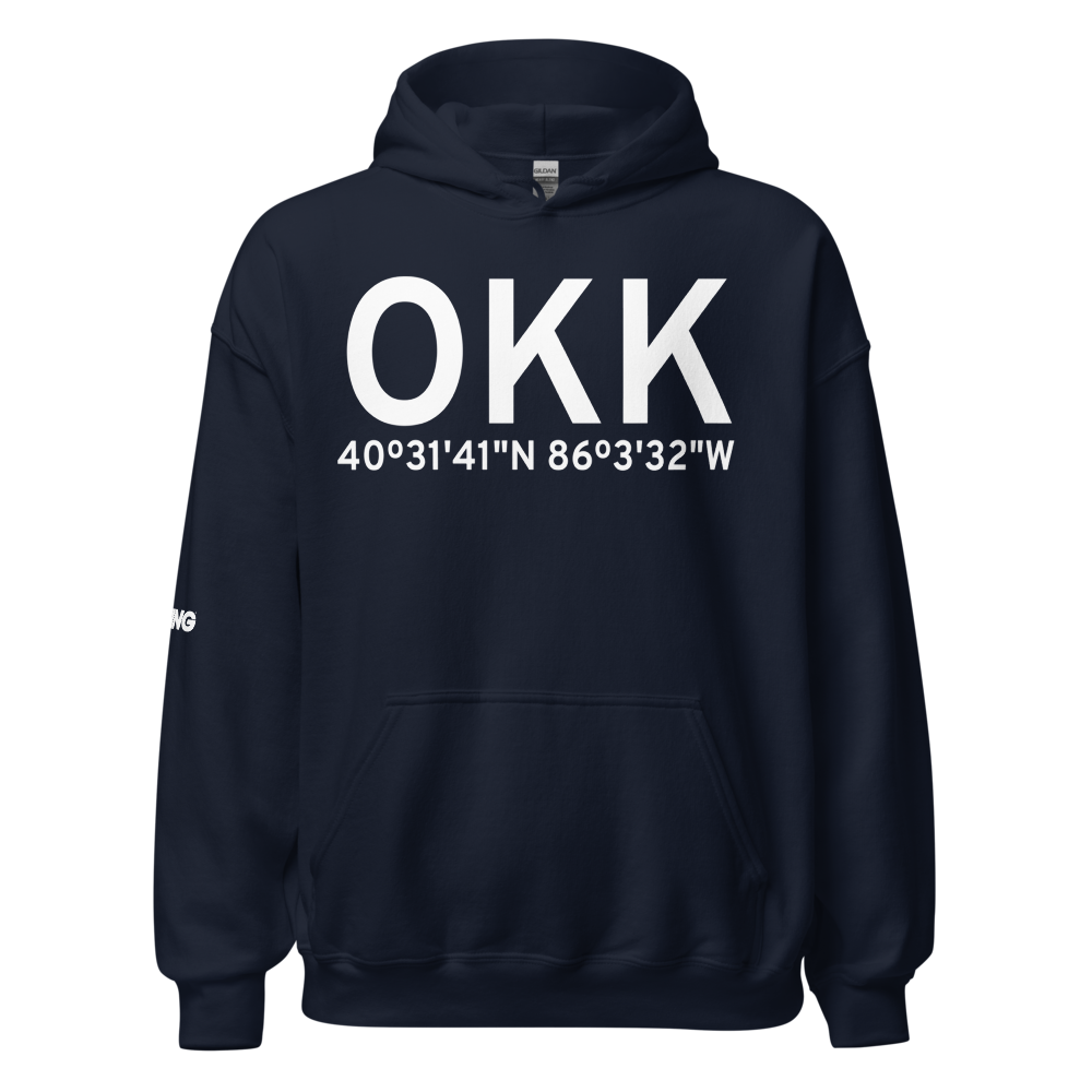 Kokomo (KOKK) Airport Hoodie Sweatshirt 