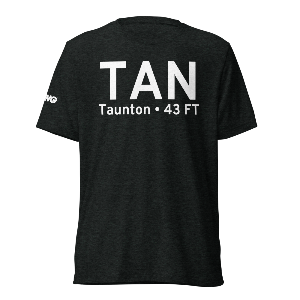 Taunton (KTAN) Airport Tri-blend T-Shirt 