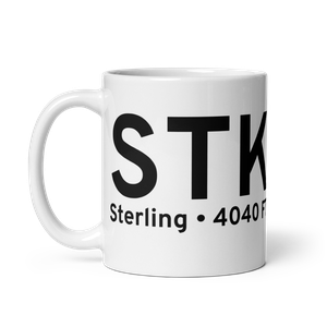Sterling (KSTK) Airport Mug