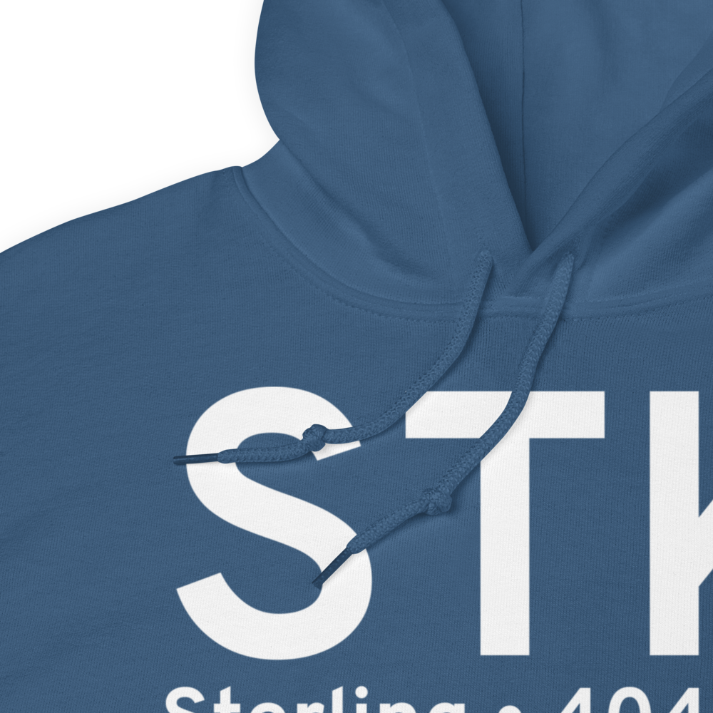 Sterling (KSTK) Airport Hoodie Sweatshirt 