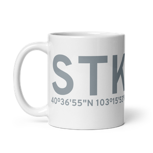 Sterling (KSTK) Airport Mug