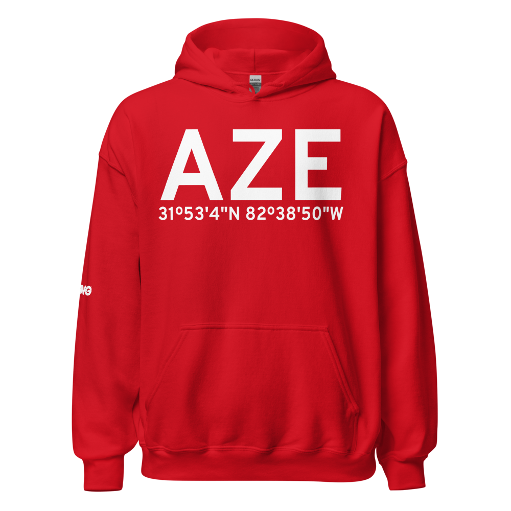 Hazlehurst (KAZE) Airport Hoodie Sweatshirt 