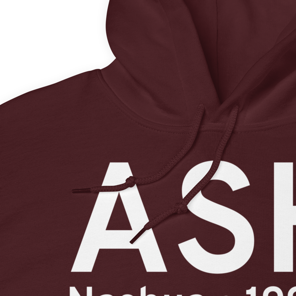 Nashua (KASH) Airport Hoodie Sweatshirt 