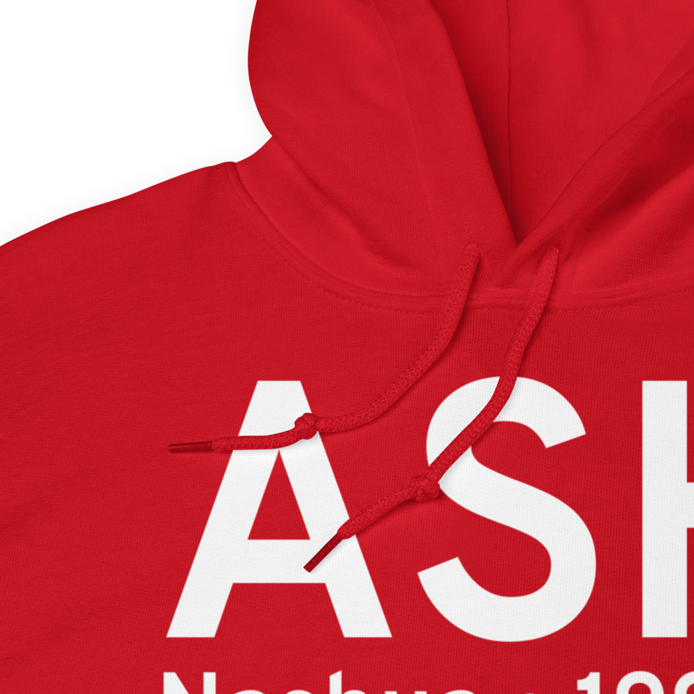 Nashua (KASH) Airport Hoodie Sweatshirt 