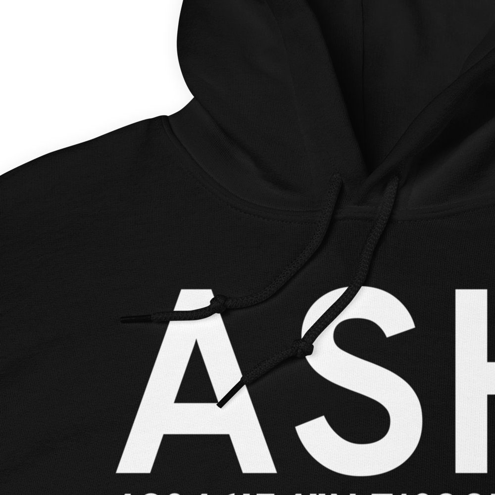 Nashua (KASH) Airport Hoodie Sweatshirt 