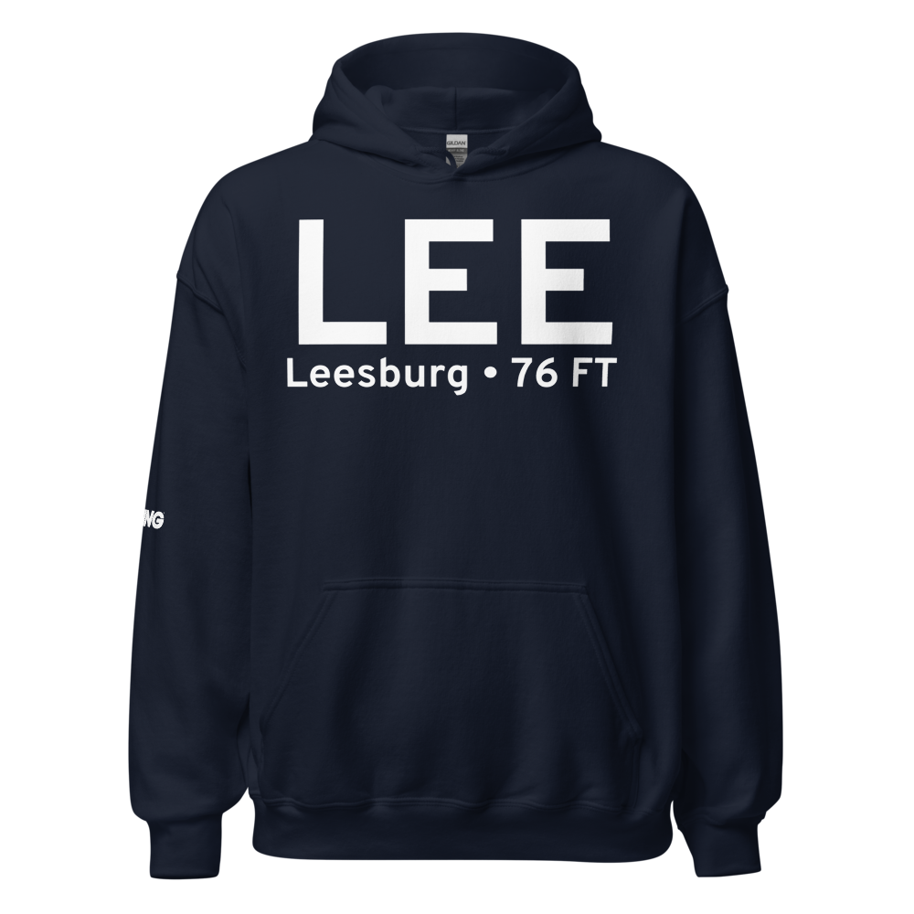 Leesburg (KLEE) Airport Hoodie Sweatshirt 