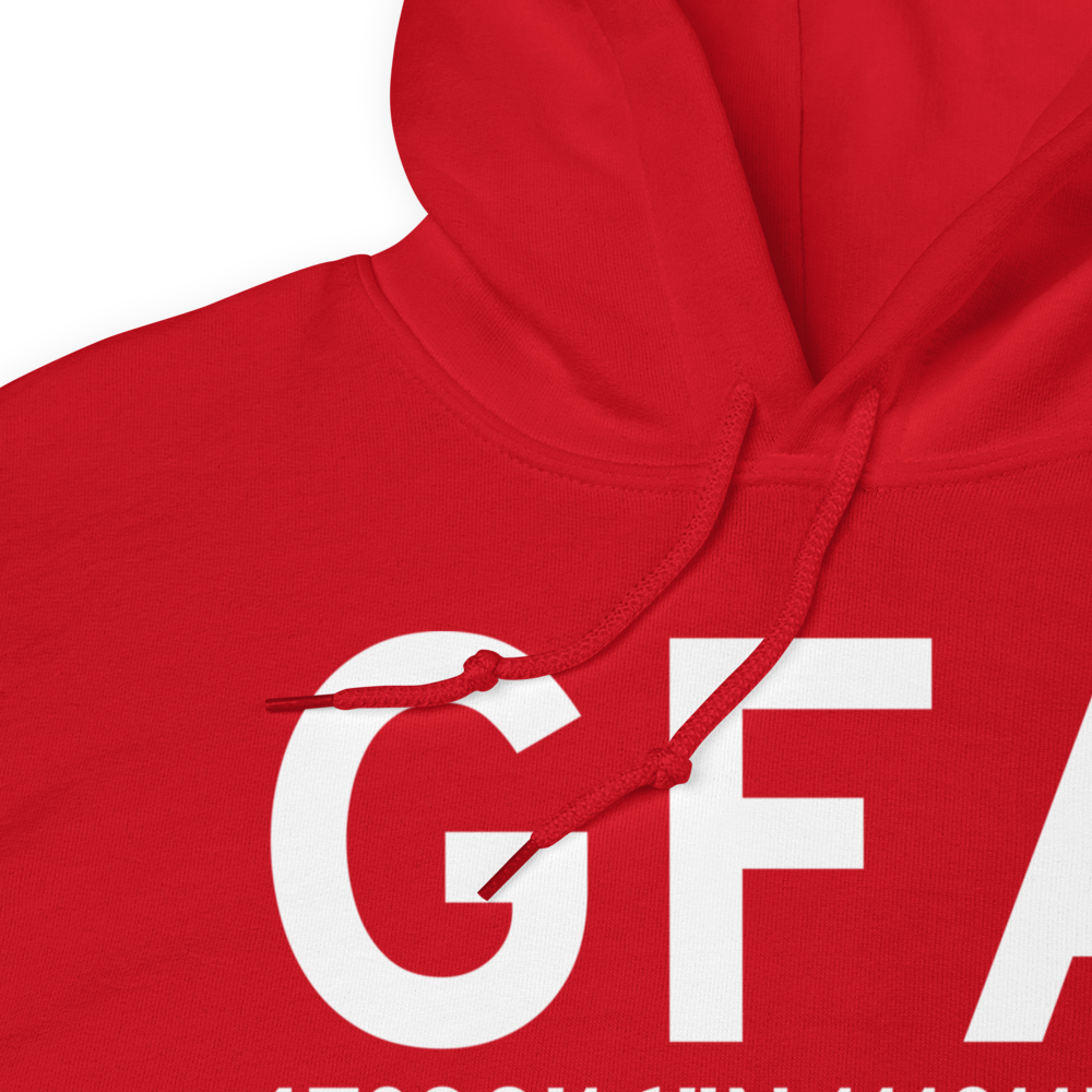 Great Falls (KGFA) Airport Hoodie Sweatshirt 