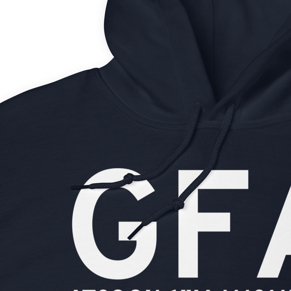 Great Falls (KGFA) Airport Hoodie Sweatshirt 