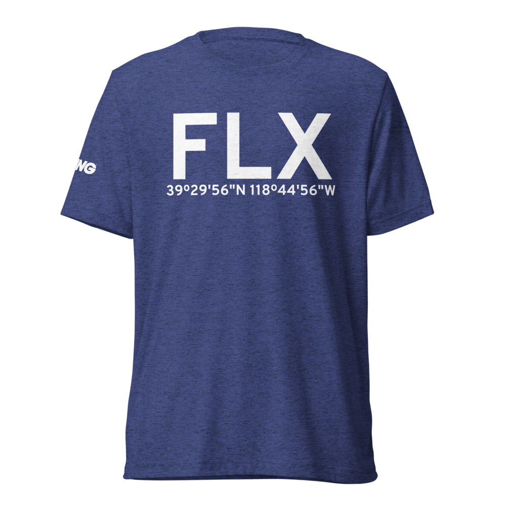 Fallon (KFLX) Airport Tri-blend T-Shirt 