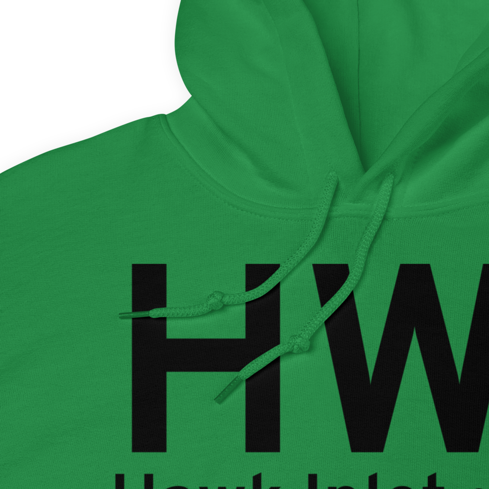 Hawk Inlet (HWI) Airport Hoodie Sweatshirt 