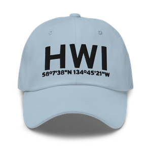 Hawk Inlet (HWI) Airport Hat