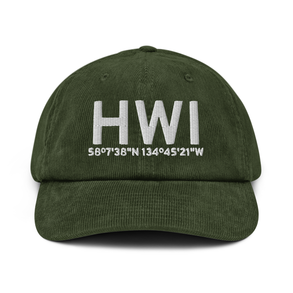 Hawk Inlet (HWI) Airport Hat 