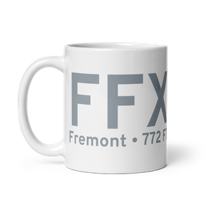 Fremont (KFFX) Airport Mug