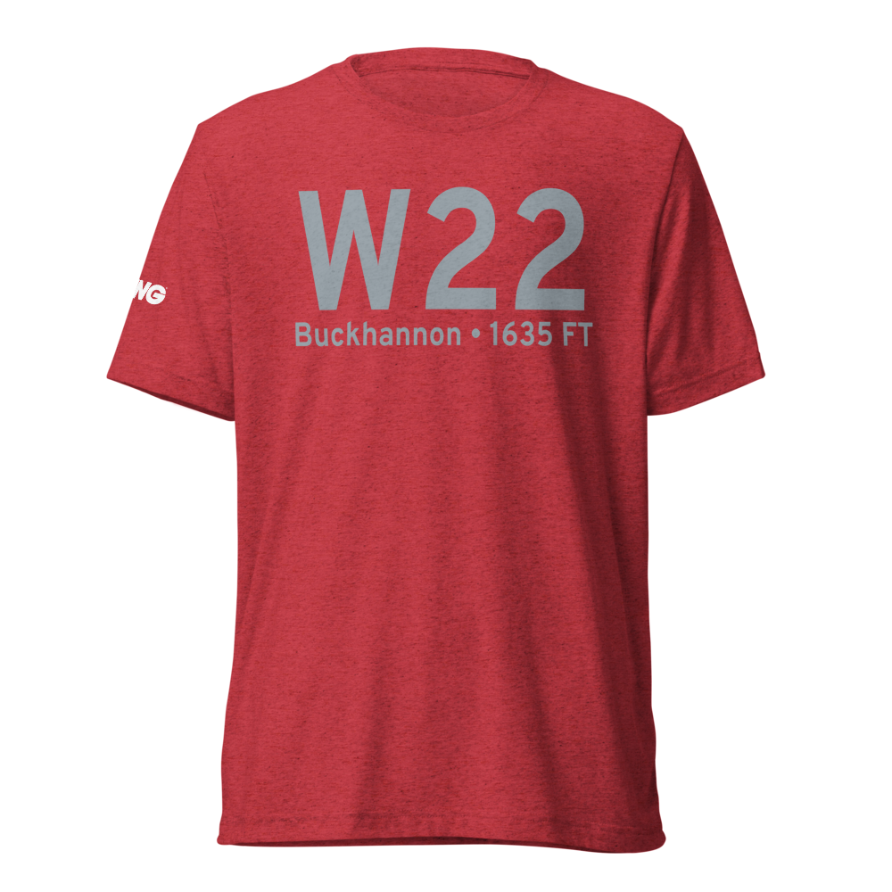Buckhannon (KW22) Airport Tri-blend T-Shirt 