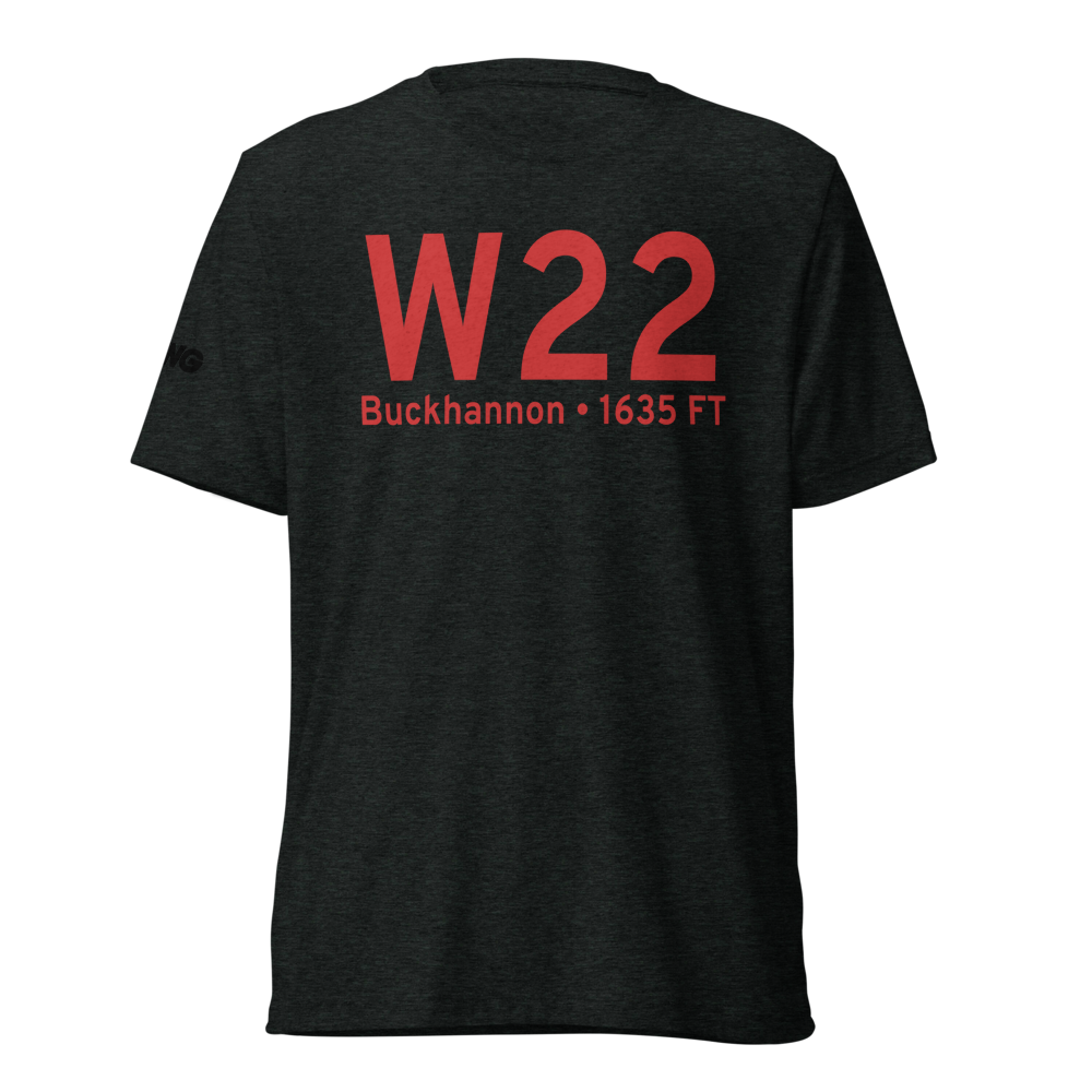 Buckhannon (KW22) Airport Tri-blend T-Shirt 