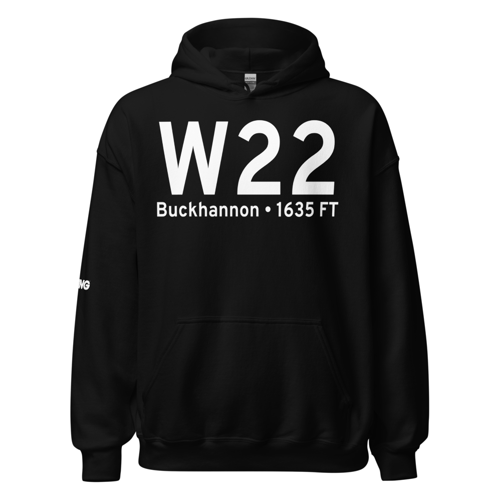 Buckhannon (KW22) Airport Hoodie Sweatshirt 