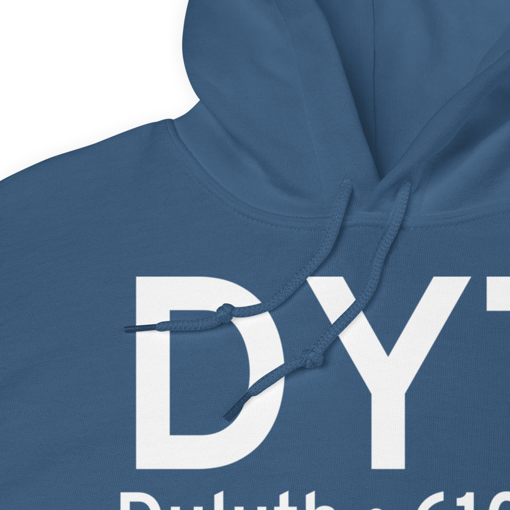 Duluth (KDYT) Airport Hoodie Sweatshirt 