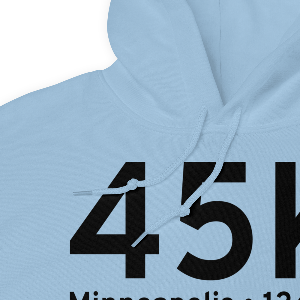 Minneapolis (K45K) Airport Hoodie Sweatshirt 