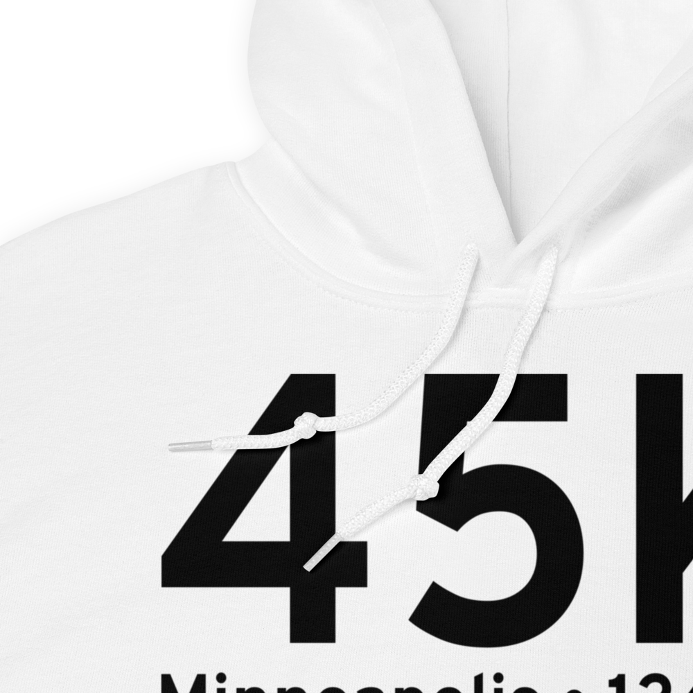 Minneapolis (K45K) Airport Hoodie Sweatshirt 