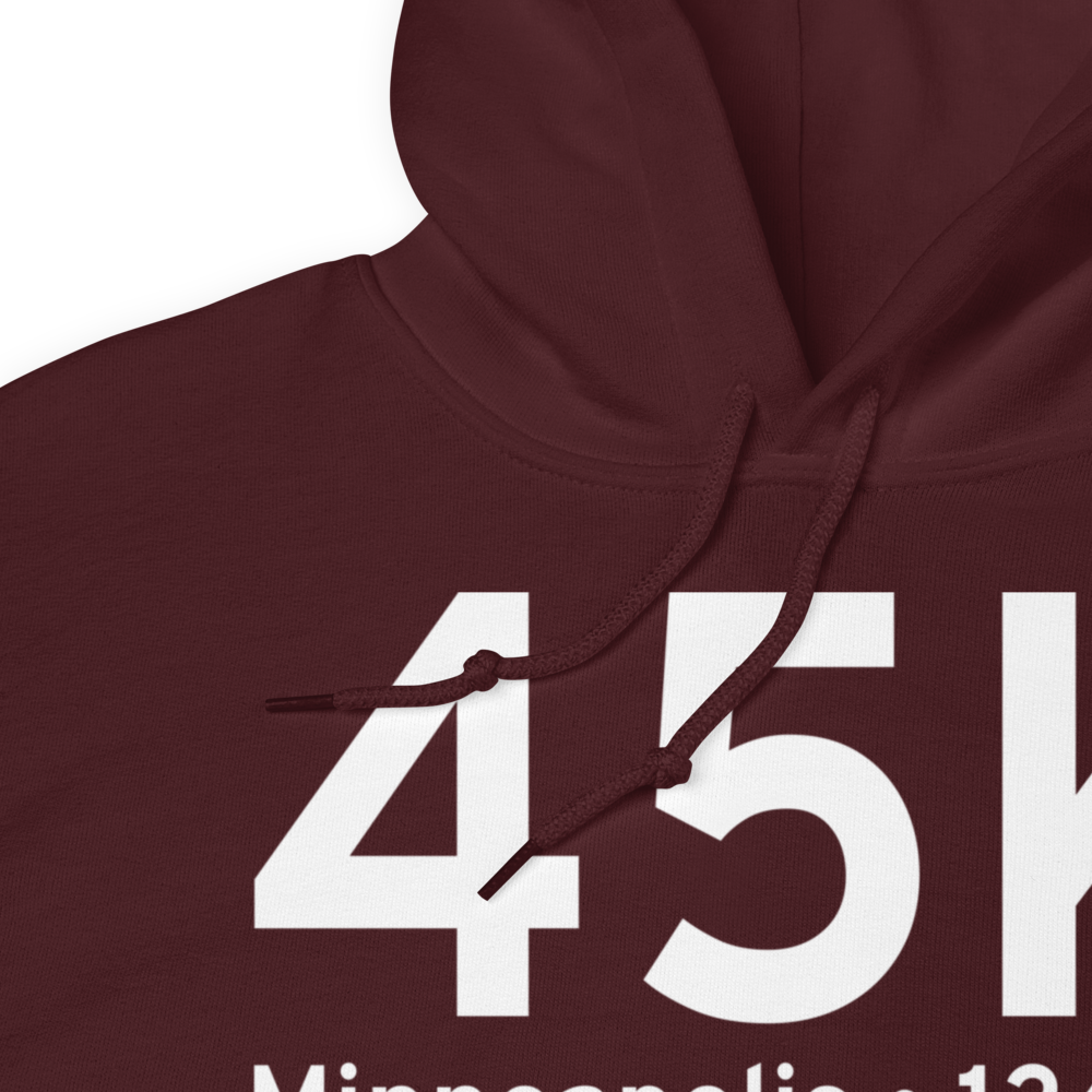 Minneapolis (K45K) Airport Hoodie Sweatshirt 