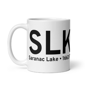 Saranac Lake (KSLK) Airport Mug