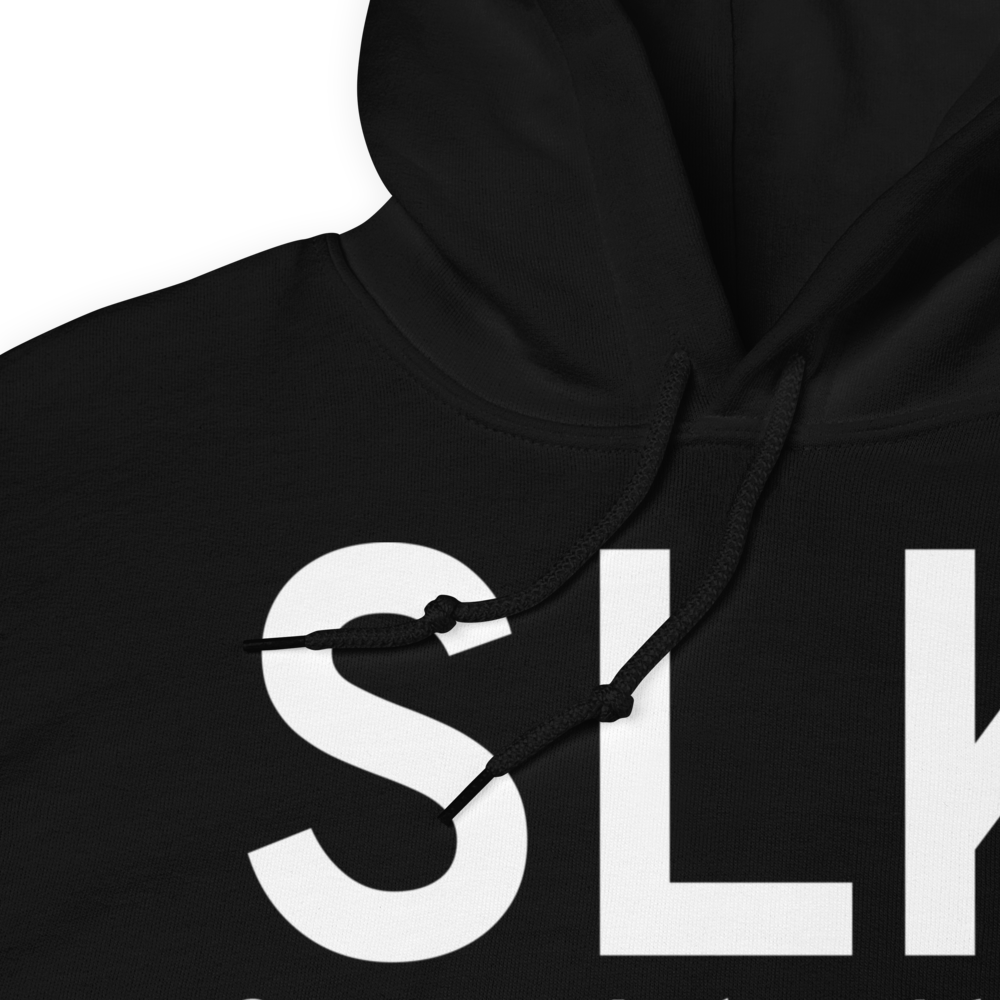 Saranac Lake (KSLK) Airport Hoodie Sweatshirt 