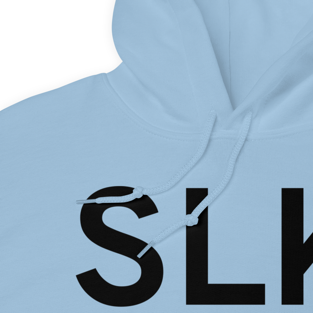 Saranac Lake (KSLK) Airport Hoodie Sweatshirt 