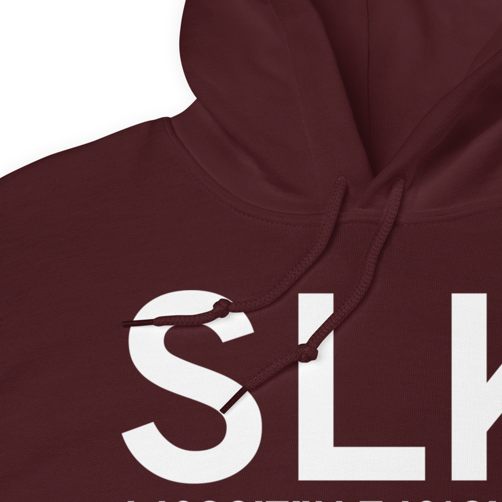 Saranac Lake (KSLK) Airport Hoodie Sweatshirt 