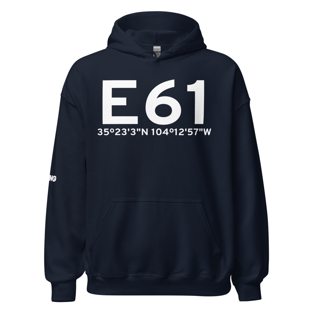 Conchas Dam (E61) Airport Hoodie Sweatshirt 