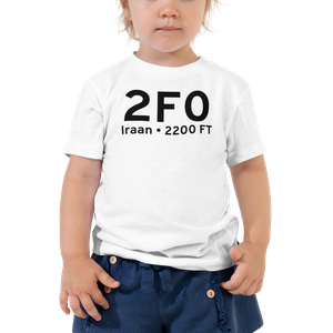 Iraan (K2F0) Airport Toddler T-Shirt