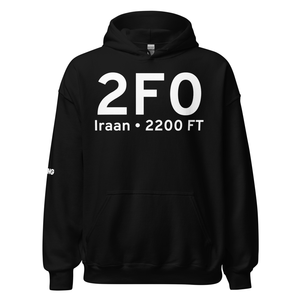 Iraan (K2F0) Airport Hoodie Sweatshirt 