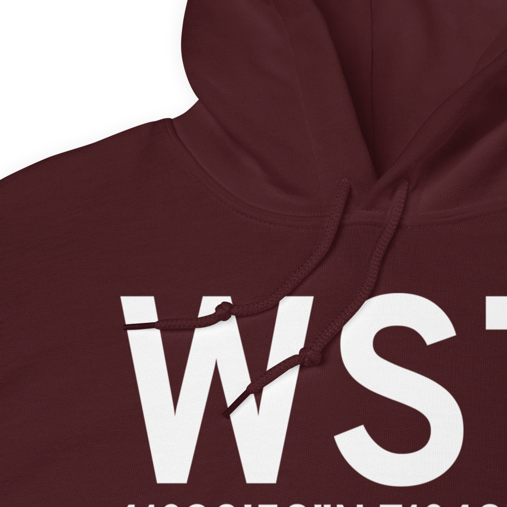 Westerly (KWST) Airport Hoodie Sweatshirt 