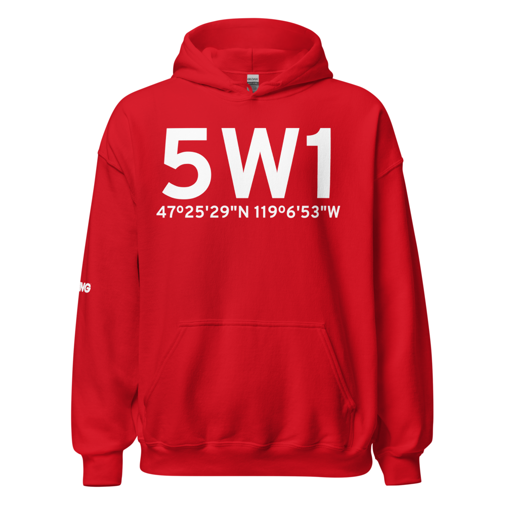 Wilson Creek (K5W1) Airport Hoodie Sweatshirt 