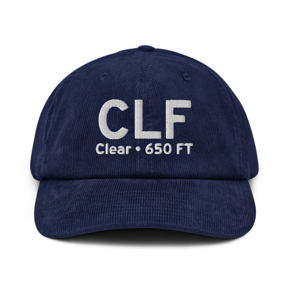 Clear (CLF) Airport Hat 