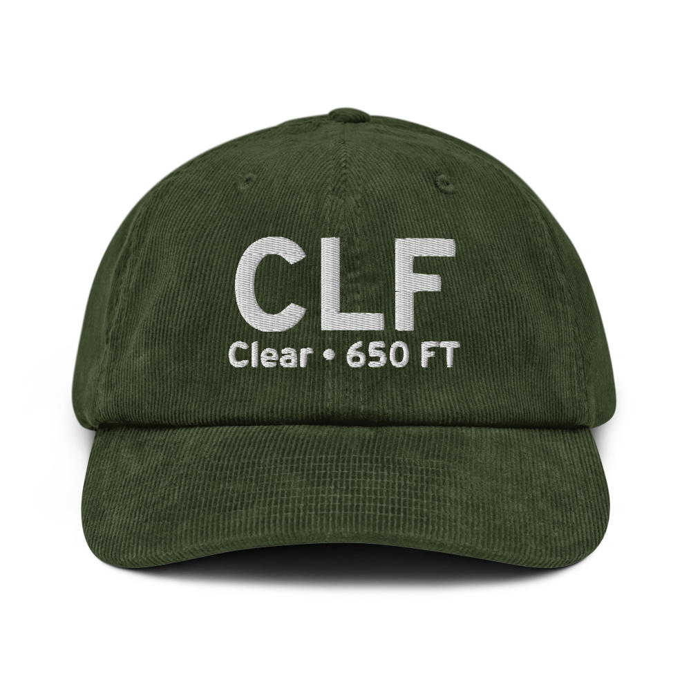Clear (CLF) Airport Hat 