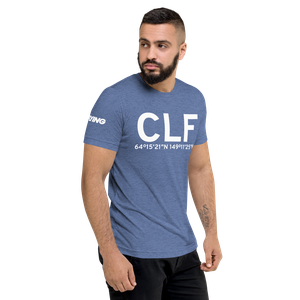 Clear (CLF) Airport Tri-blend T-Shirt